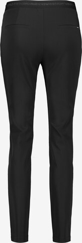 TAIFUN Slimfit Broek in Zwart