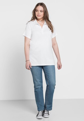 SHEEGO T-Shirt in Weiß