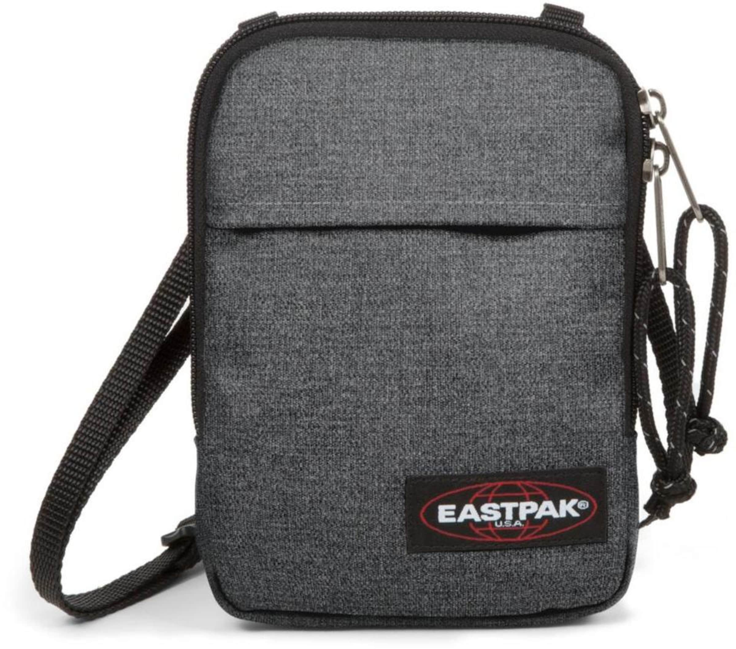 EASTPAK Τσάντα ώμου 'Buddy' σε γκρι μελανζέ / μαύρο, Άποψη προϊόντος