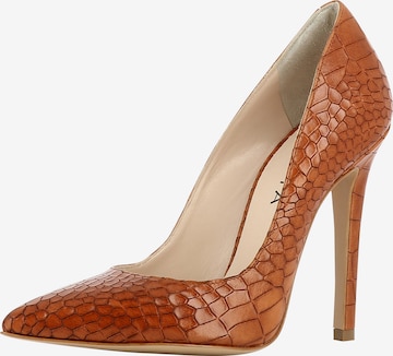 EVITA Pumps in Brown: front