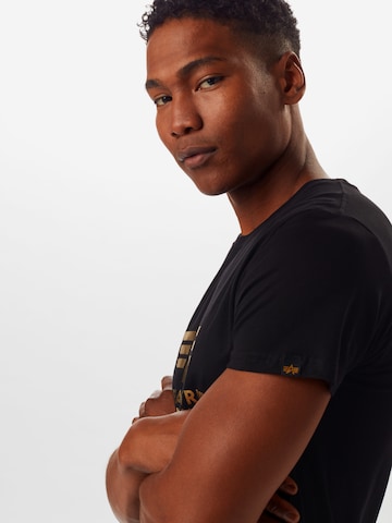 ALPHA INDUSTRIES Regular fit Shirt in Black