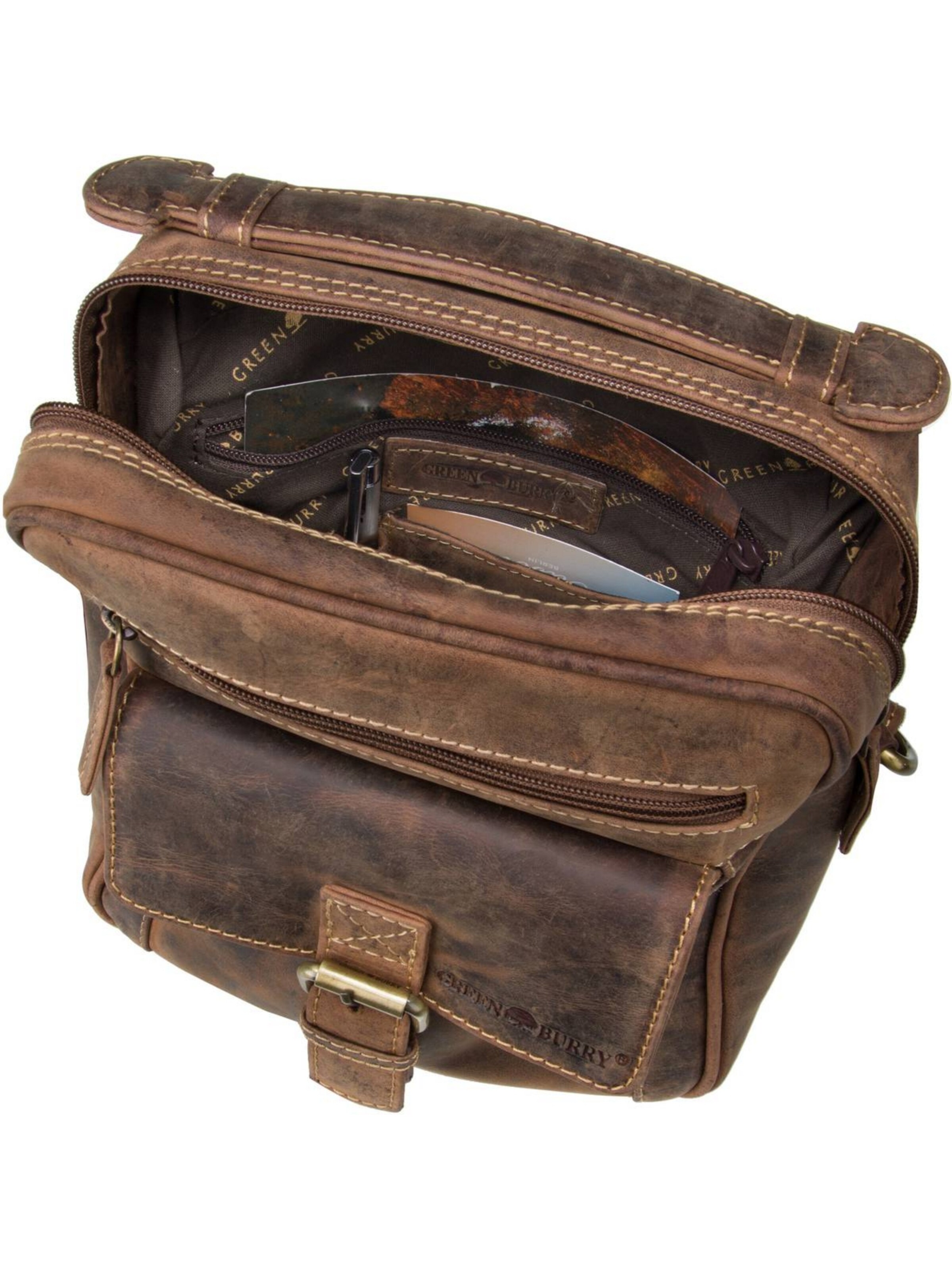 GREENBURRY Crossbody Bag in Brown