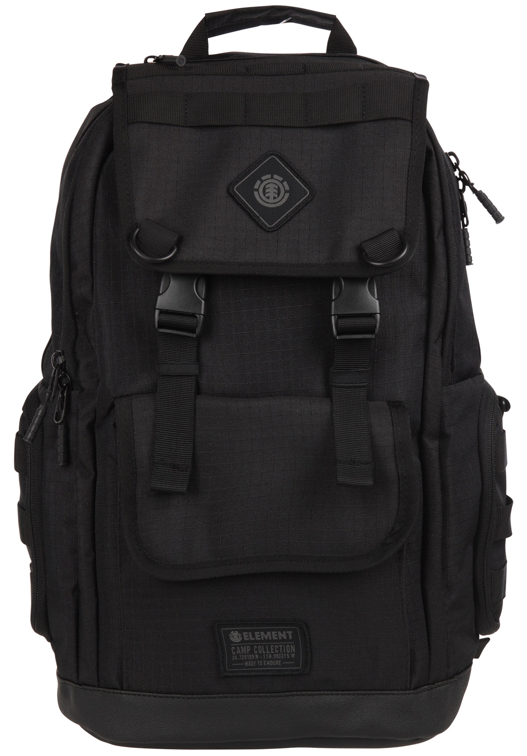 ELEMENT - Rugzak 'Cypress Recruit' in de kleur Zwart