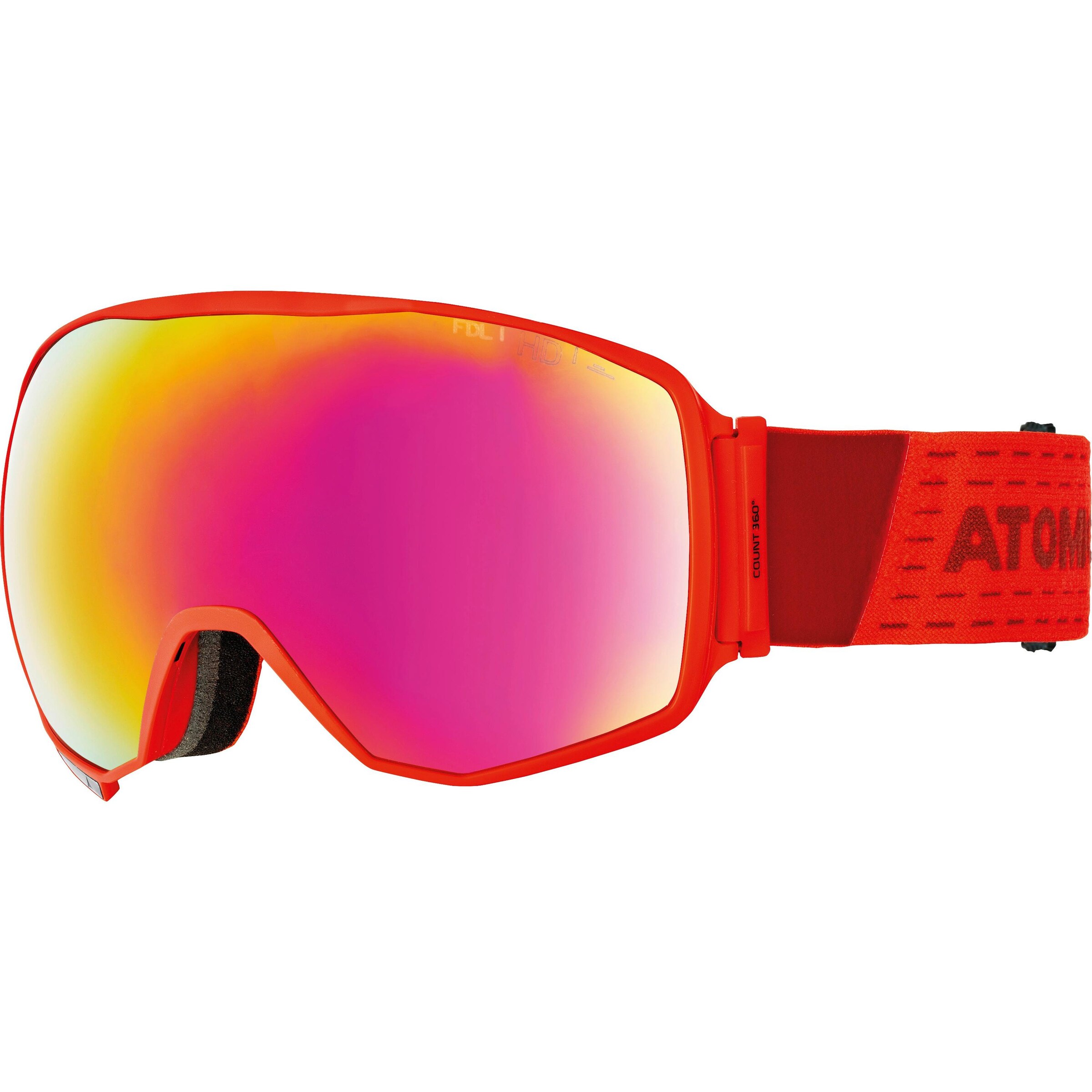 ATOMIC - Skibrille 'Count 360° HD' in dunkelpink
