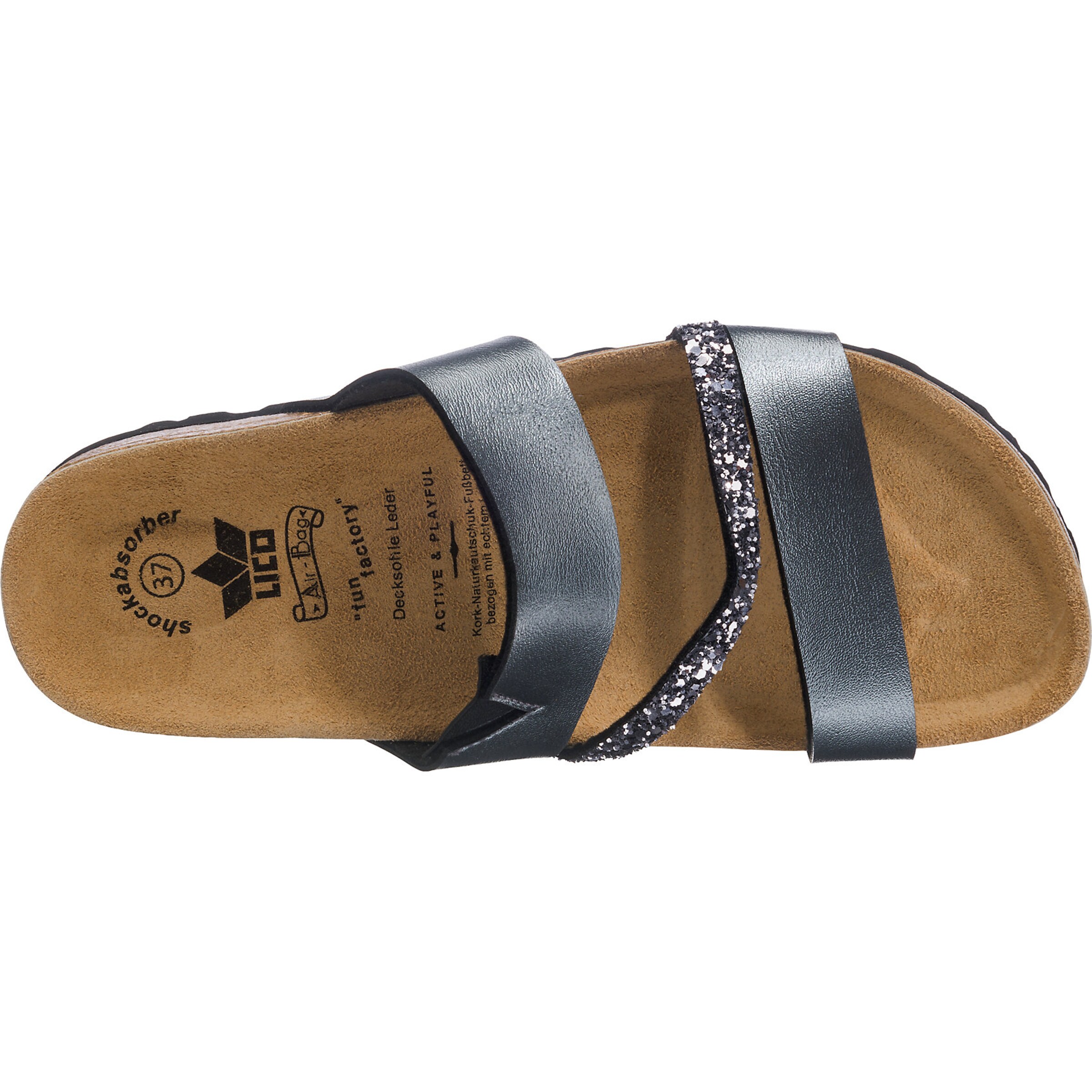 LICO Pantolette in Grau