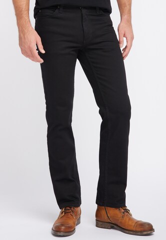 MUSTANG Regular Jeans 'Tramper' in Schwarz: Vorderseite