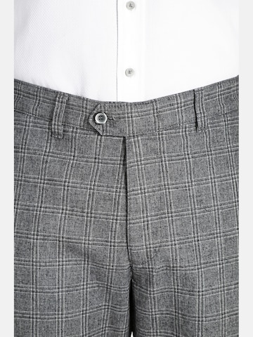 Regular Pantalon à pince 'Duke Gilbert' Charles Colby en gris