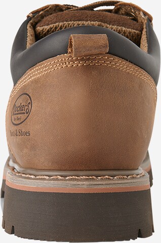 Dockers by Gerli Lace-Up Shoes 'Darmstadt' in Brown
