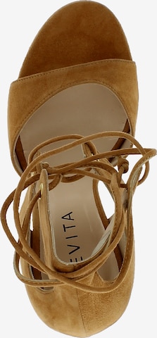 EVITA Strap Sandals in Brown