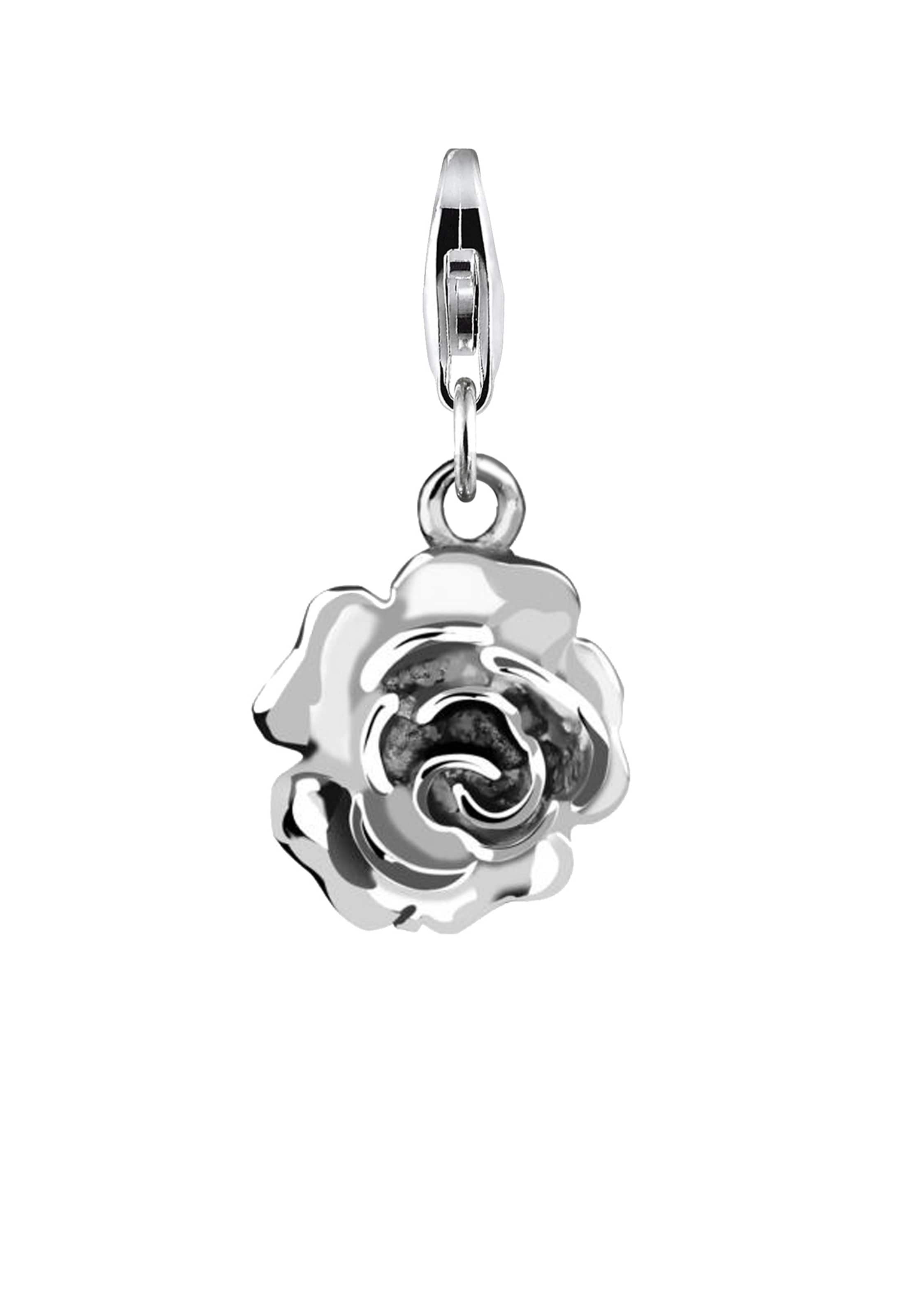 Pendentif Nenalina en argent : devant