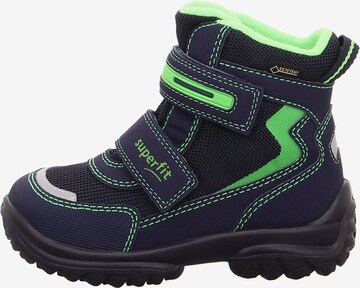 SUPERFIT Snowboots in Blauw: zijkant