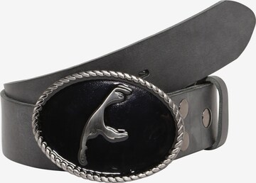 RETTUNGSRING by showroom 019° Belt 'Gump' in Grey: front