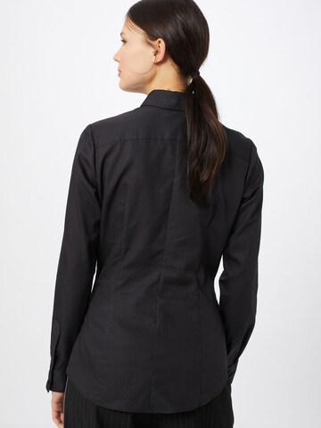 SEIDENSTICKER Blouse 'Schwarze Rose' in Black