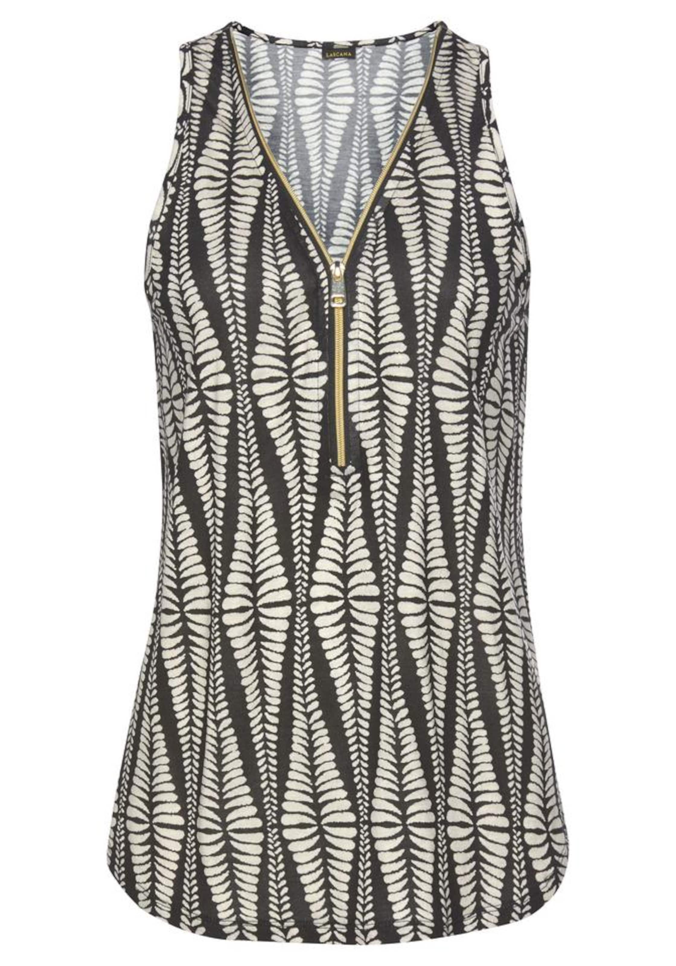 LASCANA - Top en beige: frente