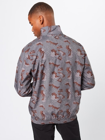 Urban Classics Between-season jacket in Grey: back