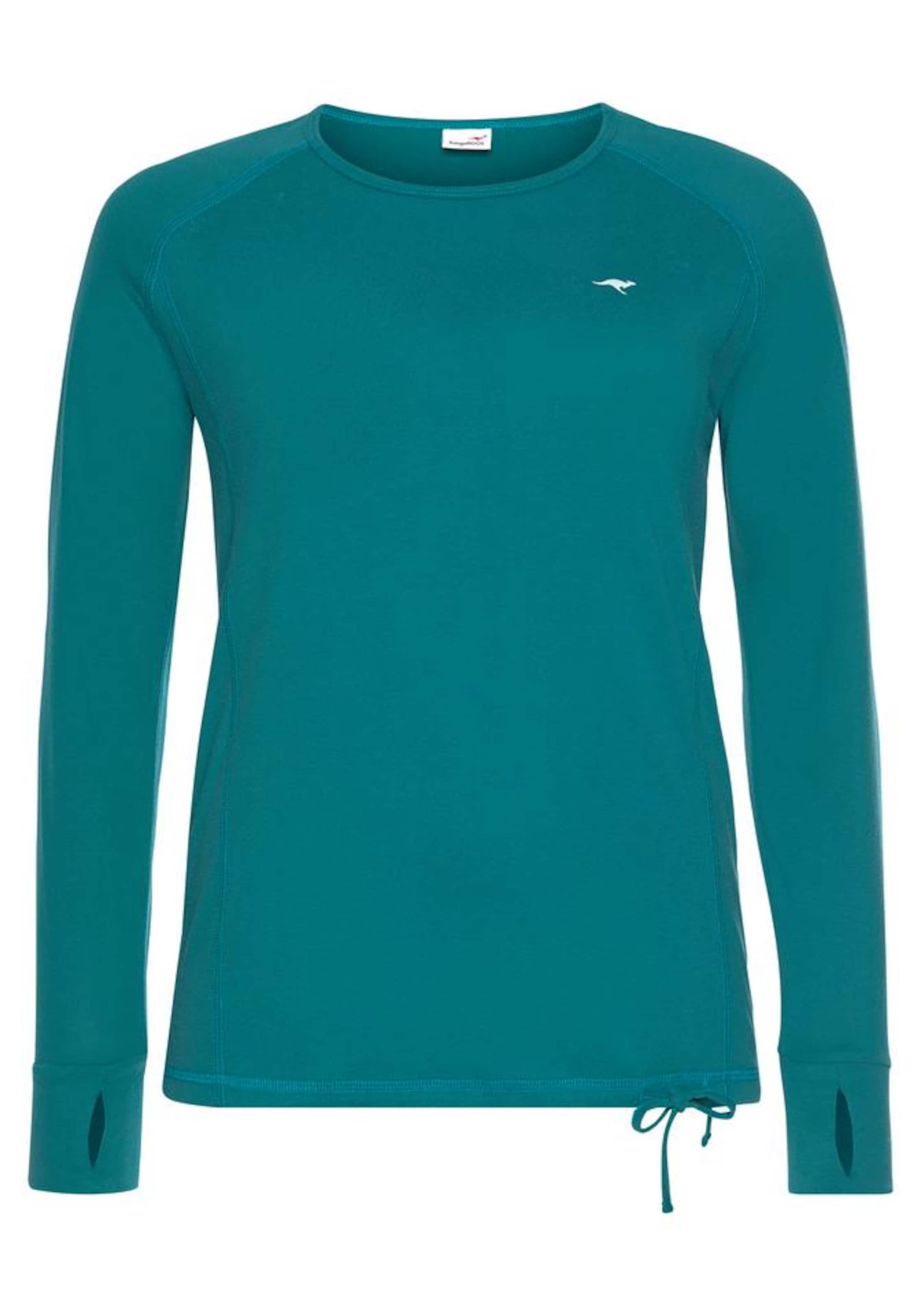 KangaROOS Performance Shirt in Green: front
