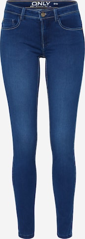 ONLY Skinny Jeans 'Ultimate' in Blauw: voorkant