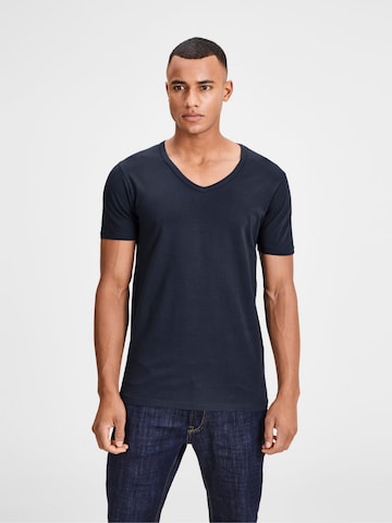 T-Shirt JACK & JONES en bleu : devant