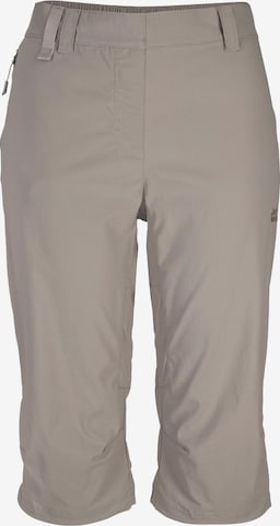 JACK WOLFSKIN Outdoor Pants 'Activate' in Grey: front