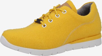 Sneaker bassa di JANA in giallo: frontale