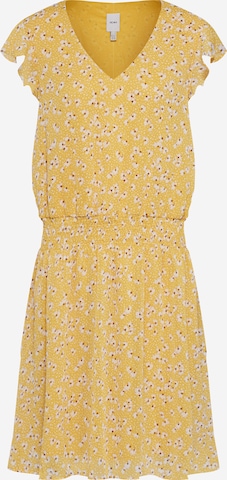 ICHI Letní šaty 'Ixeda' – žlutá: přední strana