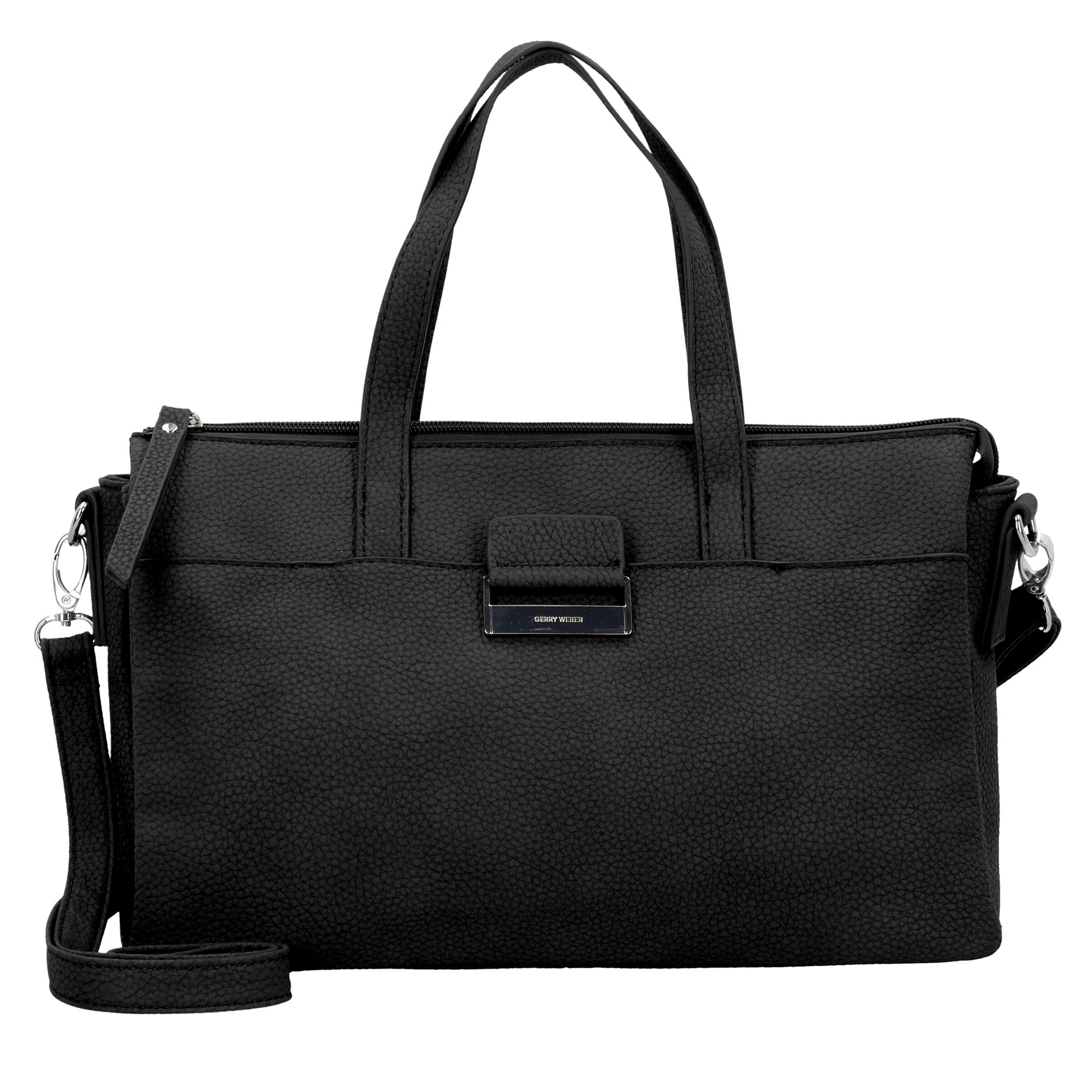 GERRY WEBER - Bolso de mano 'Talk Different' en negro: frente