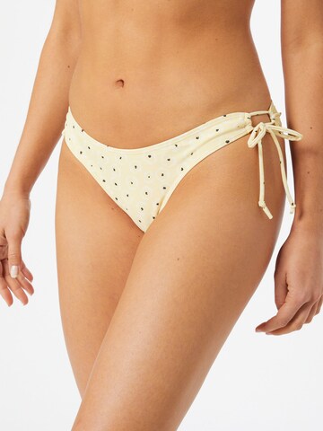 BeckSöndergaard Regular Bikini Bottoms 'Prinia Bibi' in Yellow: front