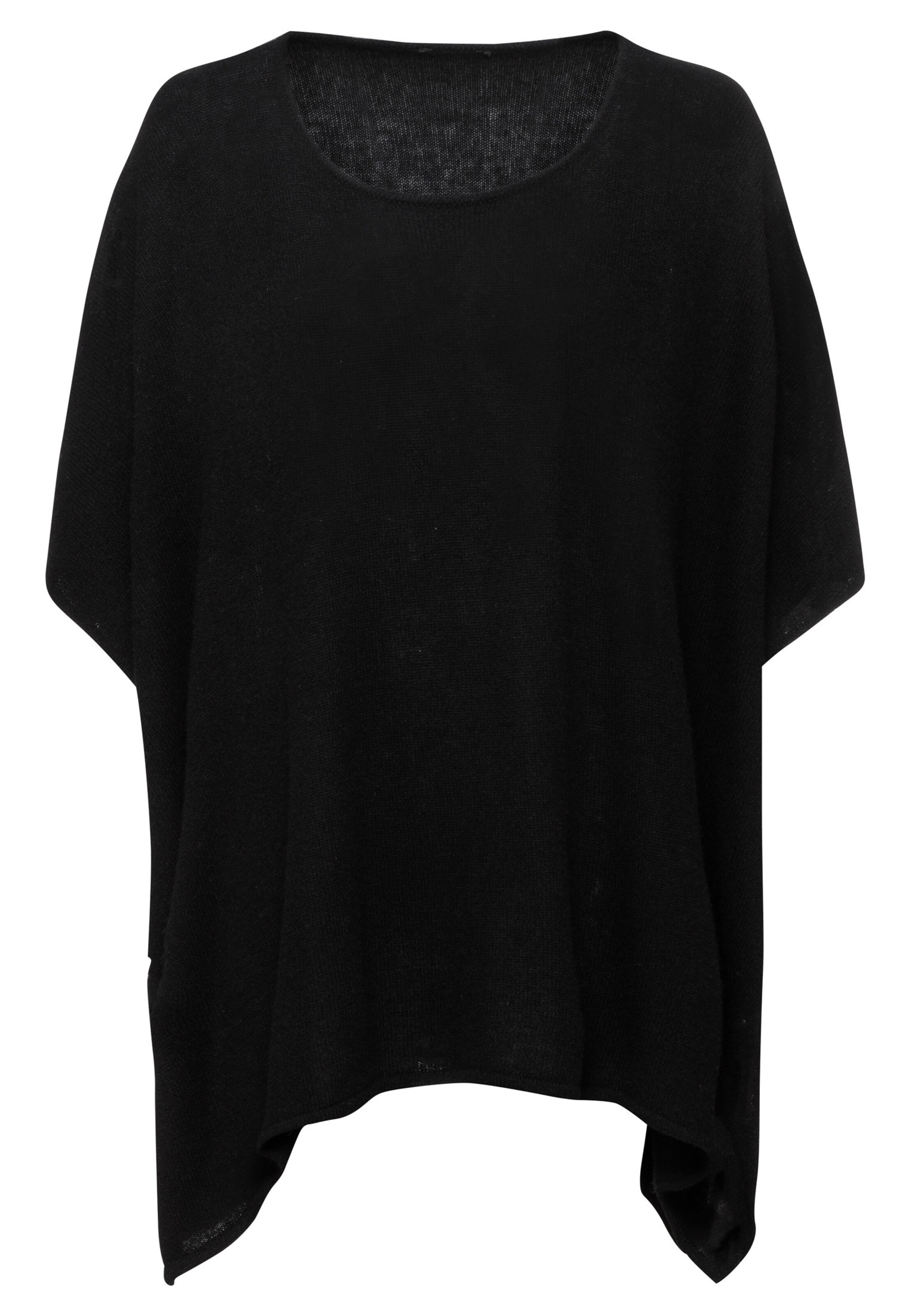 HALLHUBER - Poncho in schwarz