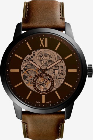 FOSSIL - Reloj analógico 'Townsman' en marrón: frente