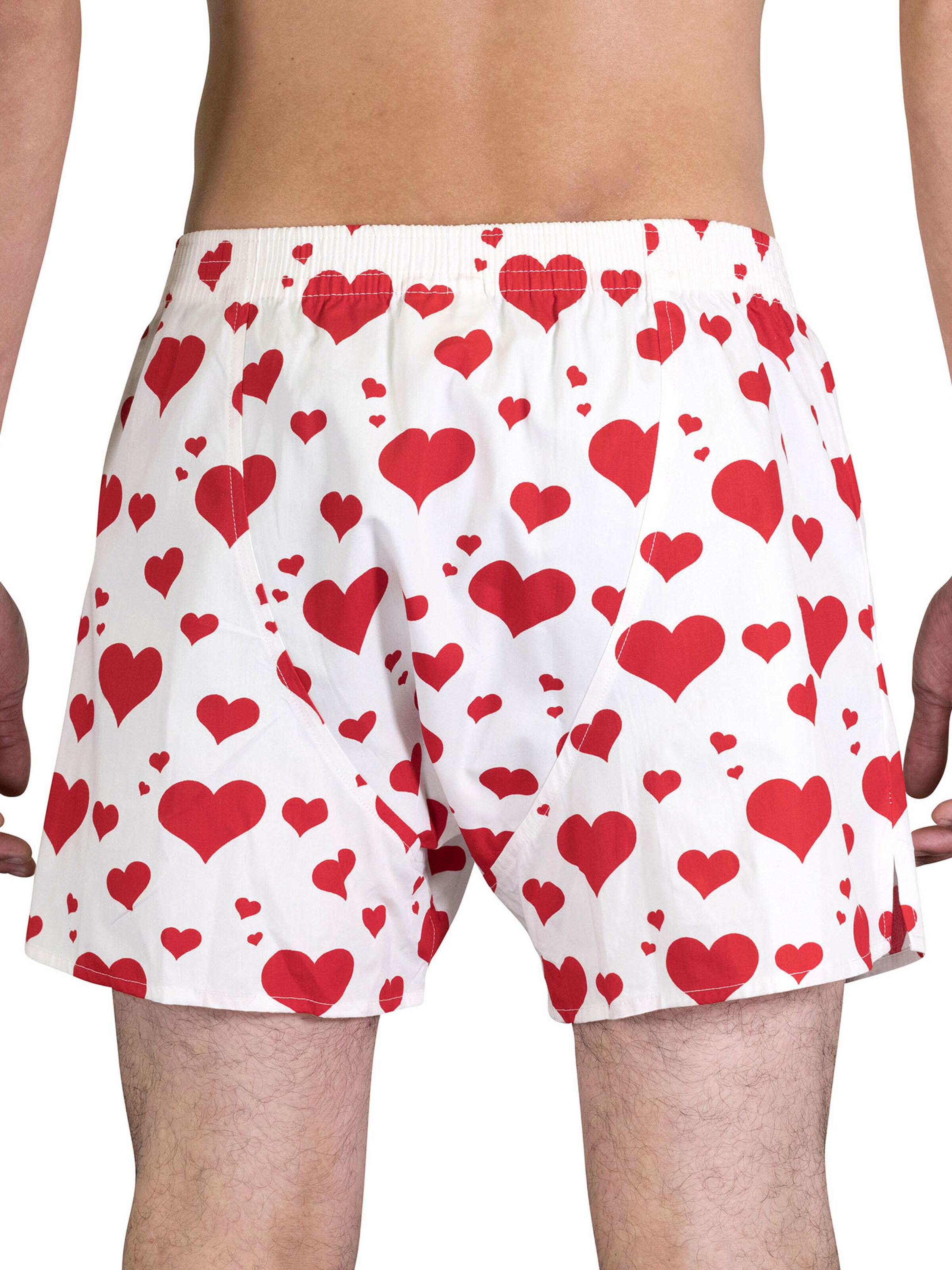 Sugar Pine Boxer shorts 'Herzen' in White