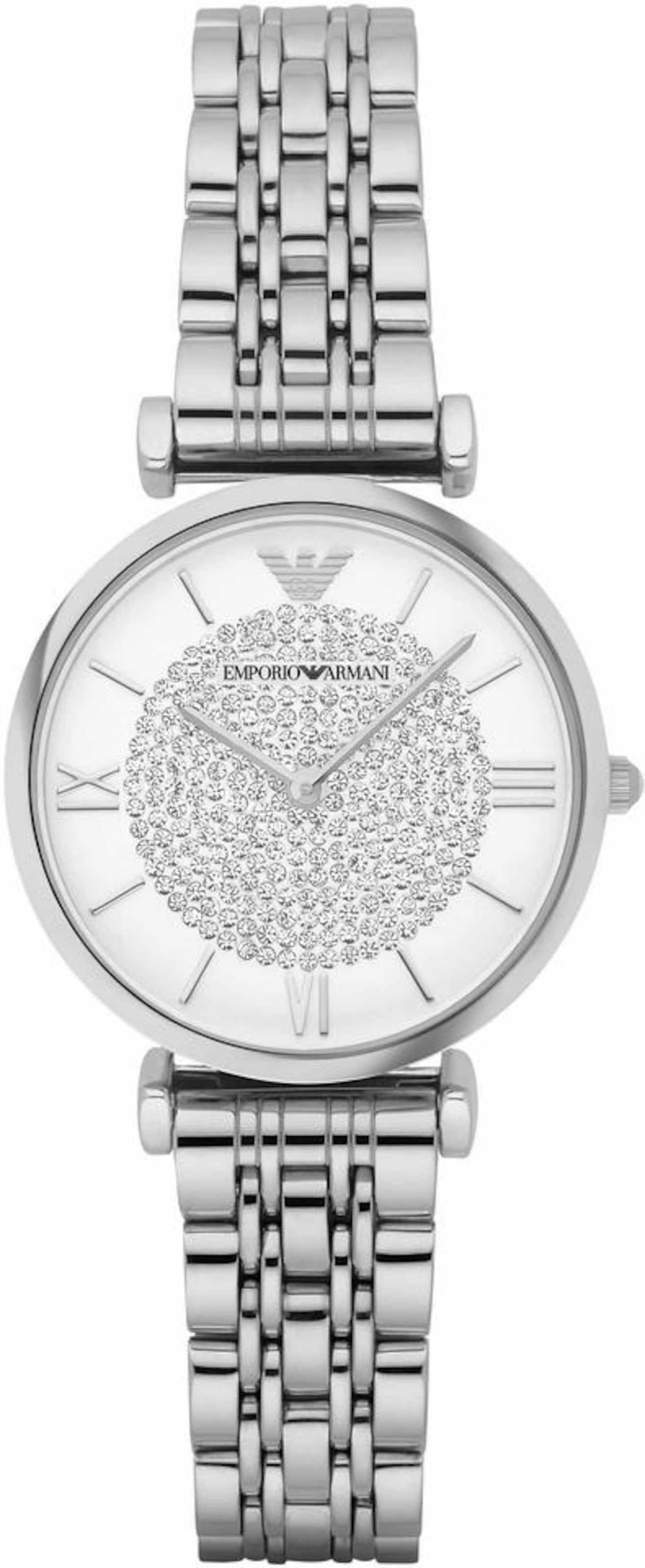 Emporio Armani Analog klocka i silver