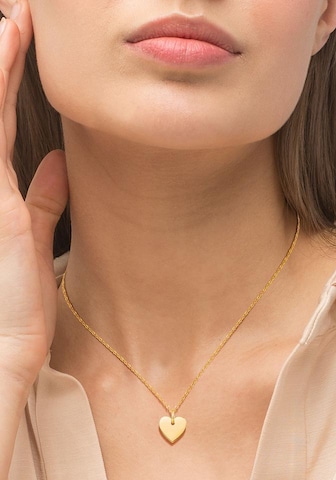 AMOR Necklace in Gold: front