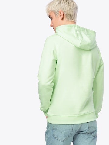 Urban Classics Sweatshirt in Green: back