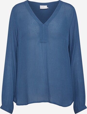 Kaffe Blouse in Blauw: voorkant