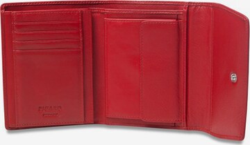 Picard Geldbörse Leder 13 cm in Rot