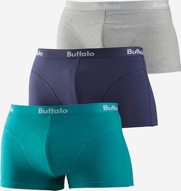 Boxers BUFFALO en bleu : devant