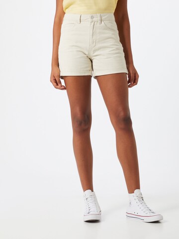 VERO MODA Regular Jeans 'VMNineteen' in Beige: voorkant