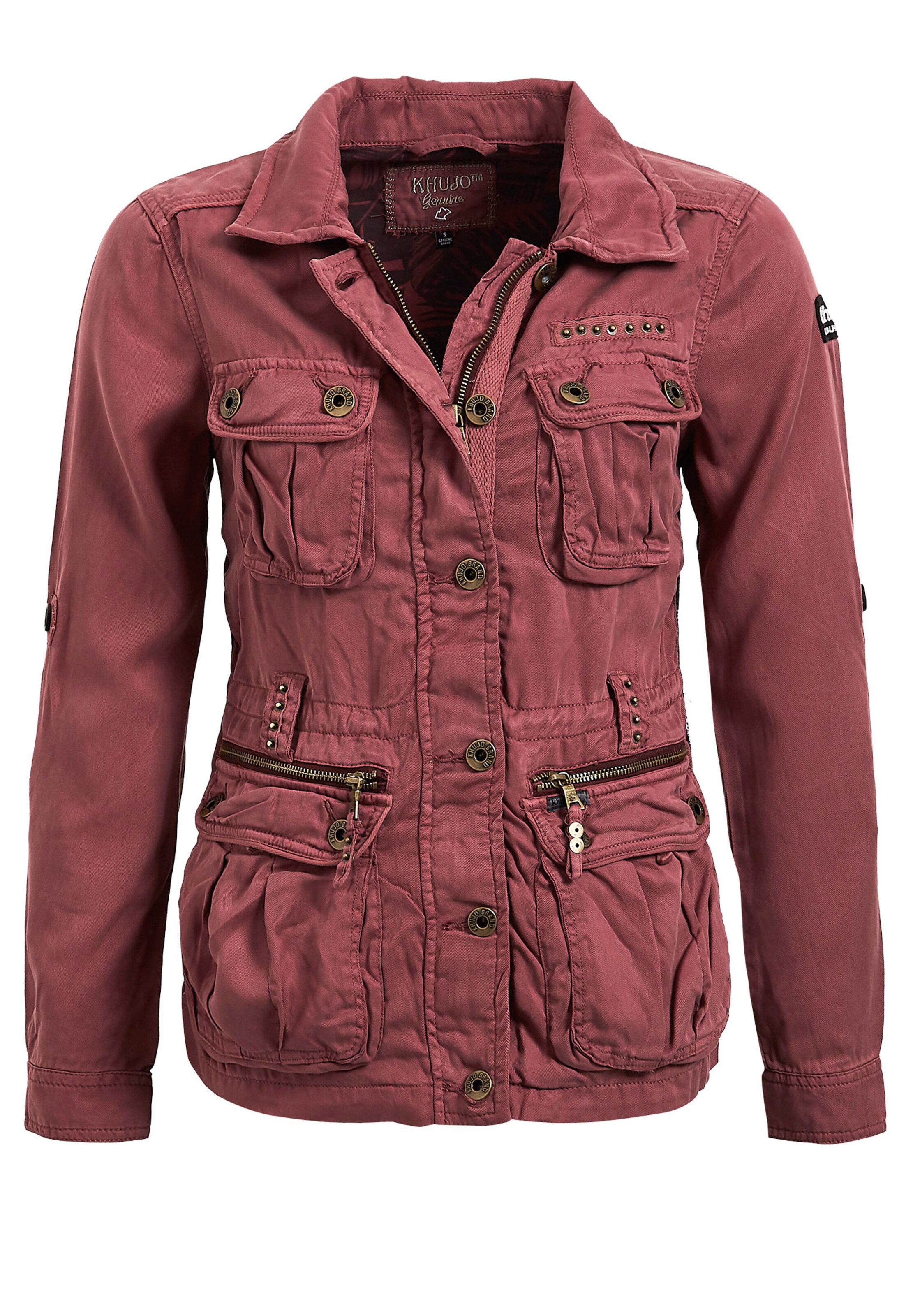 khujo - Tussenjas 'AKMENI' in de kleur Oudroze