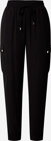 Effilé Pantalon cargo Dorothy Perkins en noir : devant