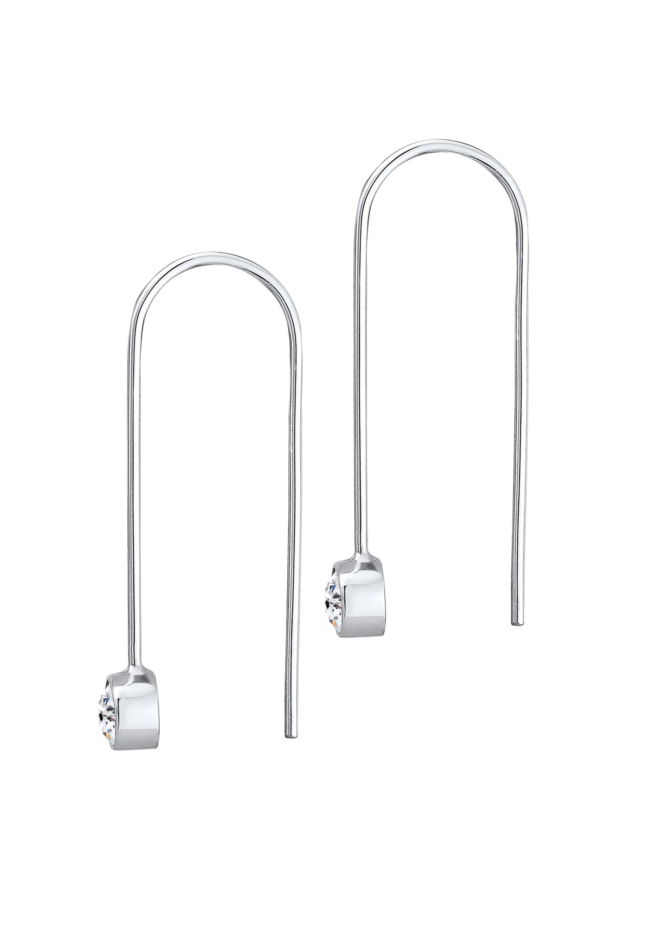 Boucles d'oreilles 'Solitär-Ohrring' ELLI en argent