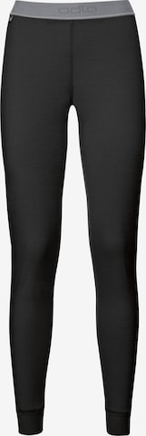 ODLO Athletic Underwear 'Warm' in Black: front