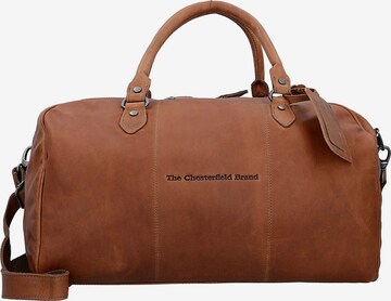 The Chesterfield Brand Weekender 'Liam' in Brown: front