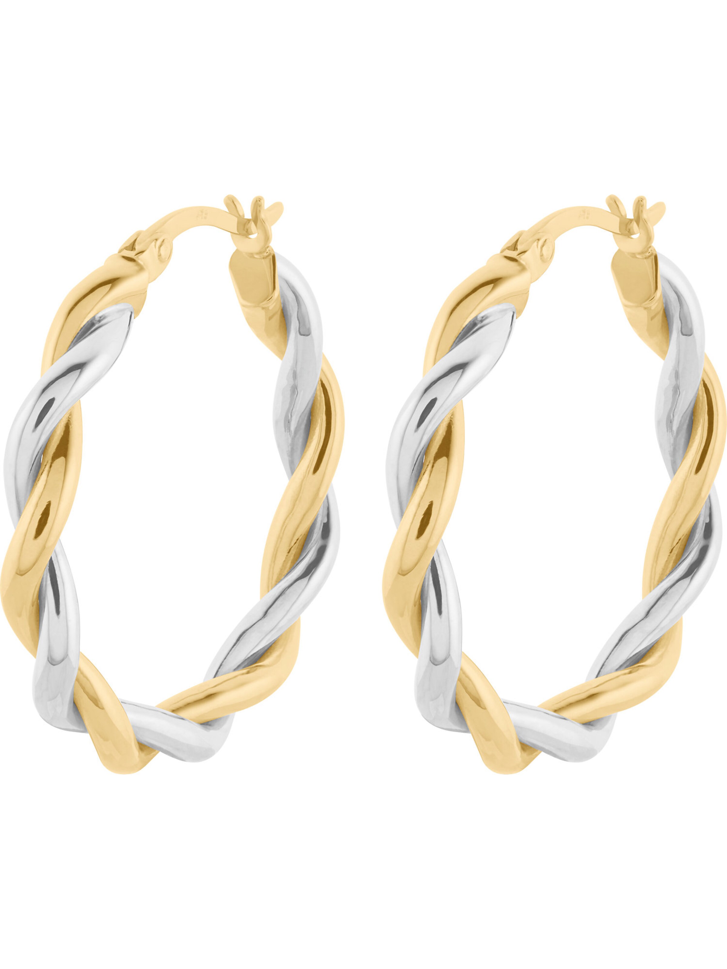 CHRIST Ohrringe in Gold: Vorderseite