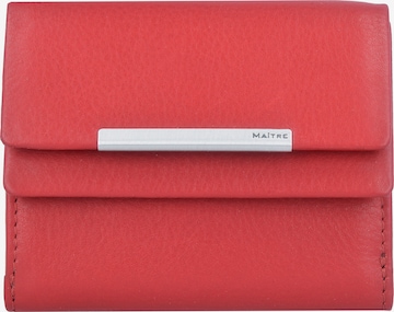 Maître Wallet 'Belg' in Red: front