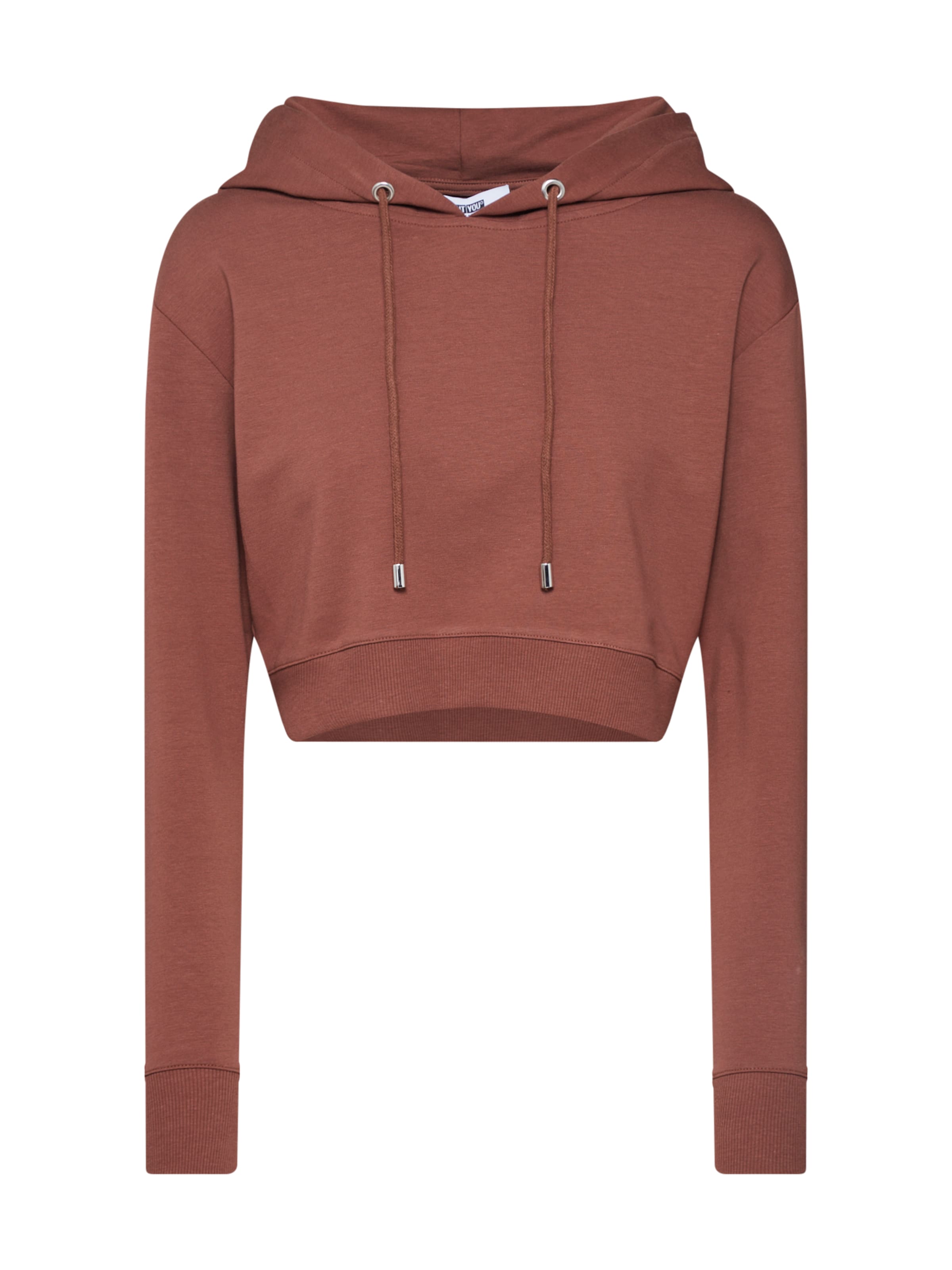 ABOUT YOU Limited Sweatshirt 'Sarina' i brun: forside