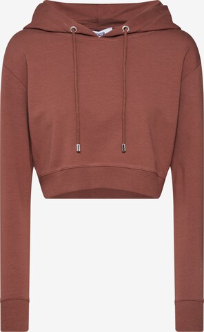 ABOUT YOU Limited Sweatshirt 'Sarina' in Bruin: voorkant
