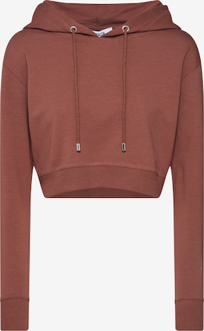ABOUT YOU Limited Sweatshirt 'Sarina' in Bruin: voorkant