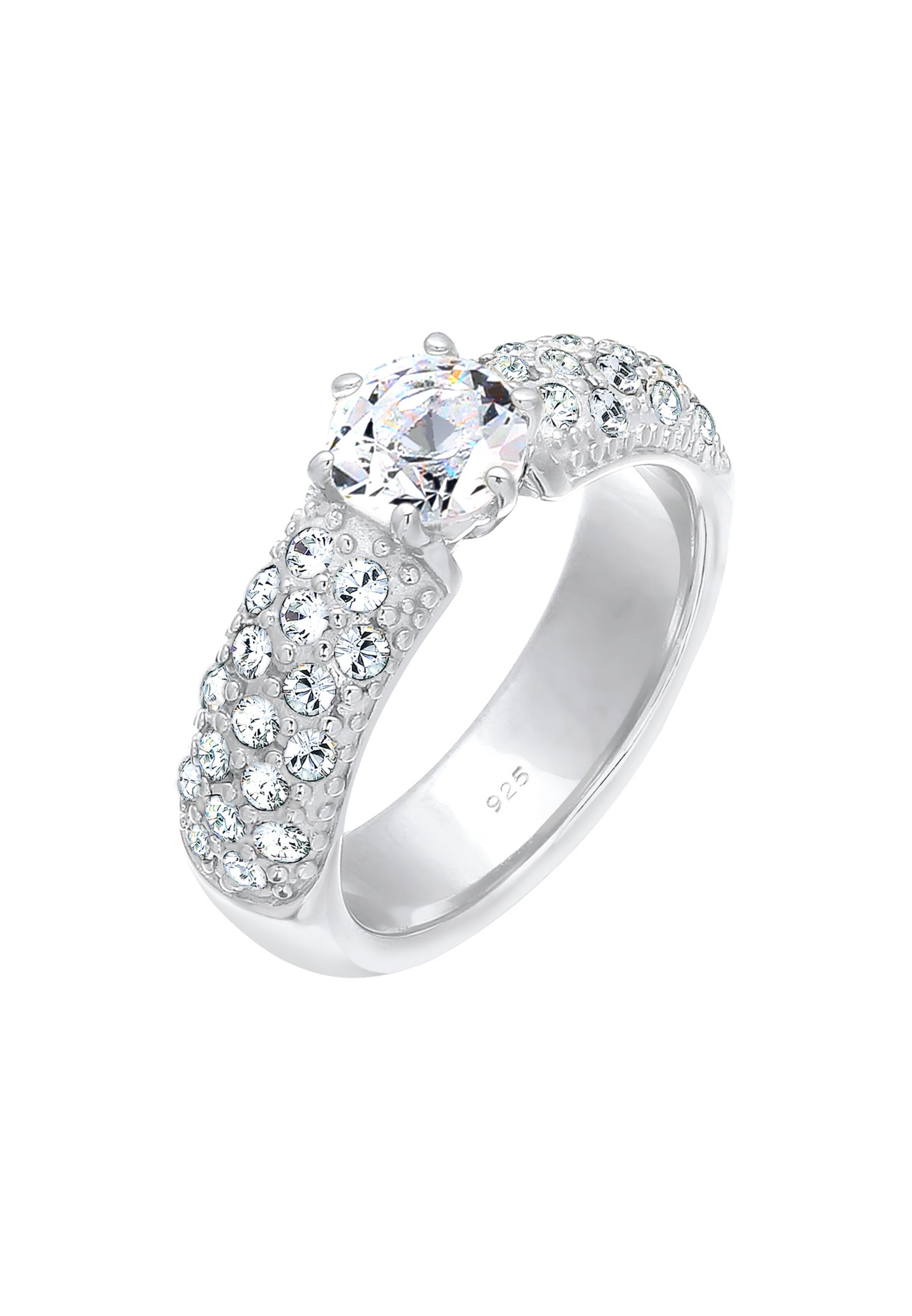 ELLI PREMIUM Ring in Silber: Vorderseite