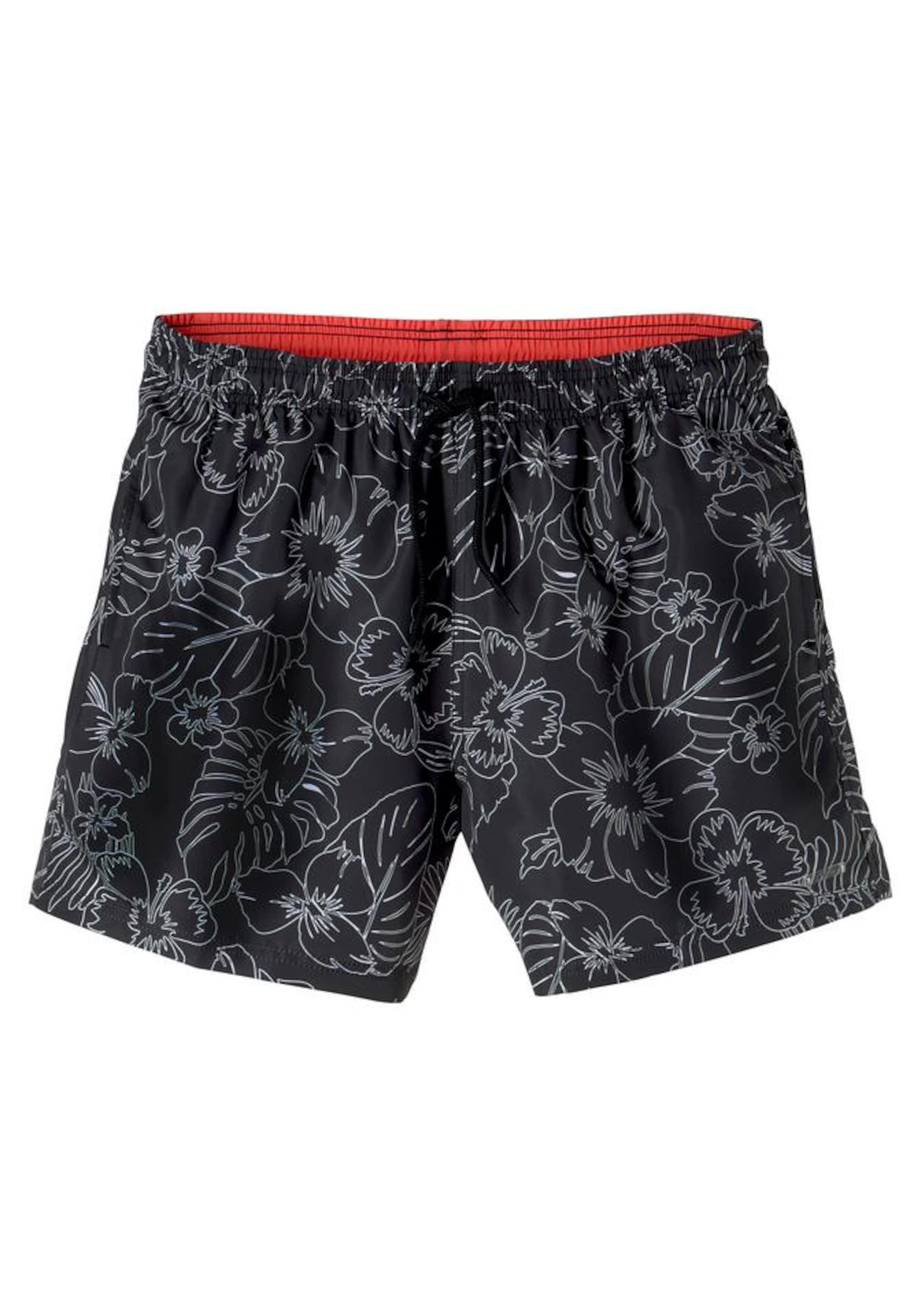 s.Oliver Swimming shorts in Black: front