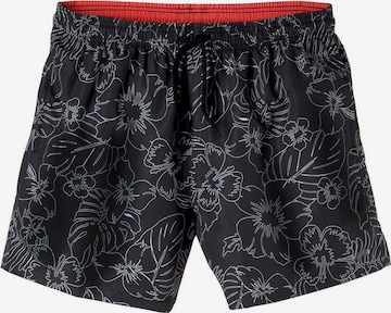 Shorts de bain s.Oliver en noir : devant